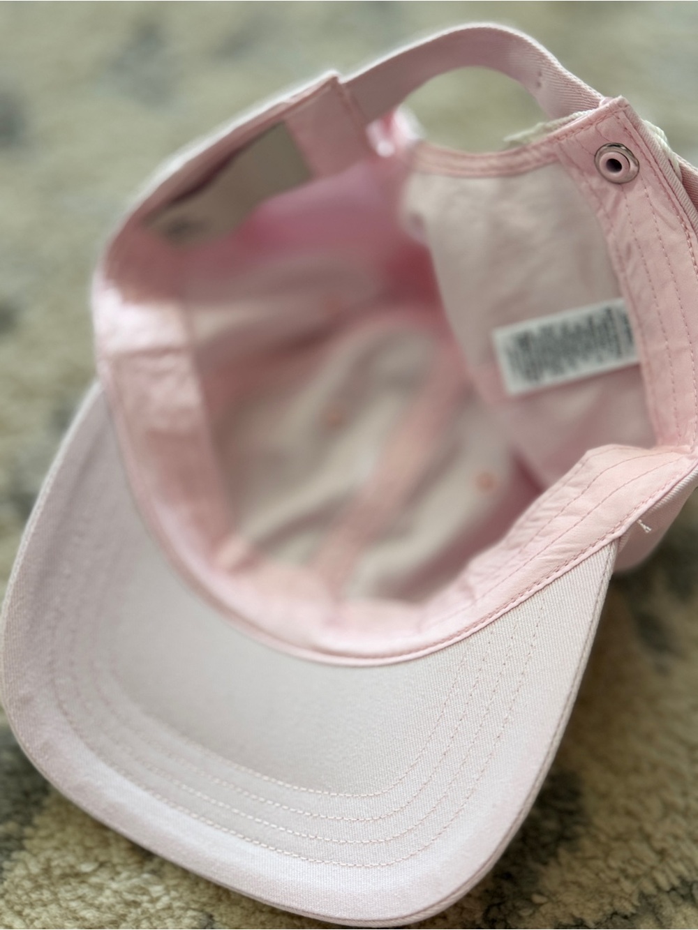 Tory Burch Light Pink Logo Cap - Picture 5 of 5